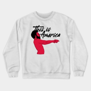 This is America White Crewneck Sweatshirt